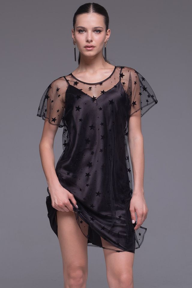 Короткая туника до колен Andromeda