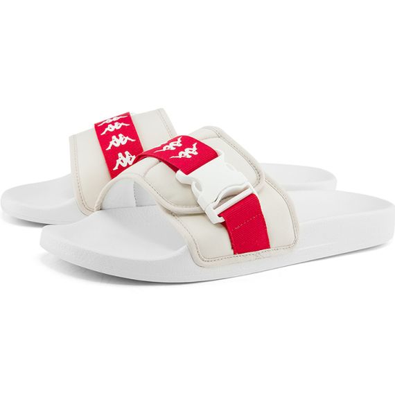 Kappa Beach Sandal 'White Red'