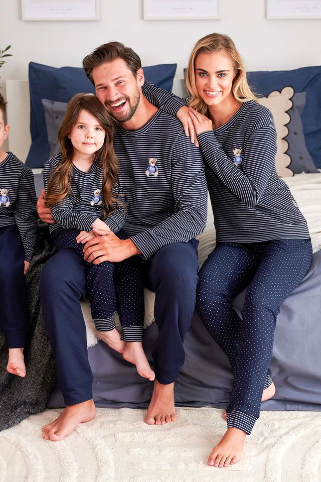 Милая пижама синего цвета