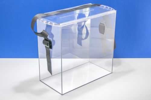 Урна для голосования 380х200х380 переносная с защитой от вброса