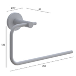 Полотенцедержатель UNO Matt White