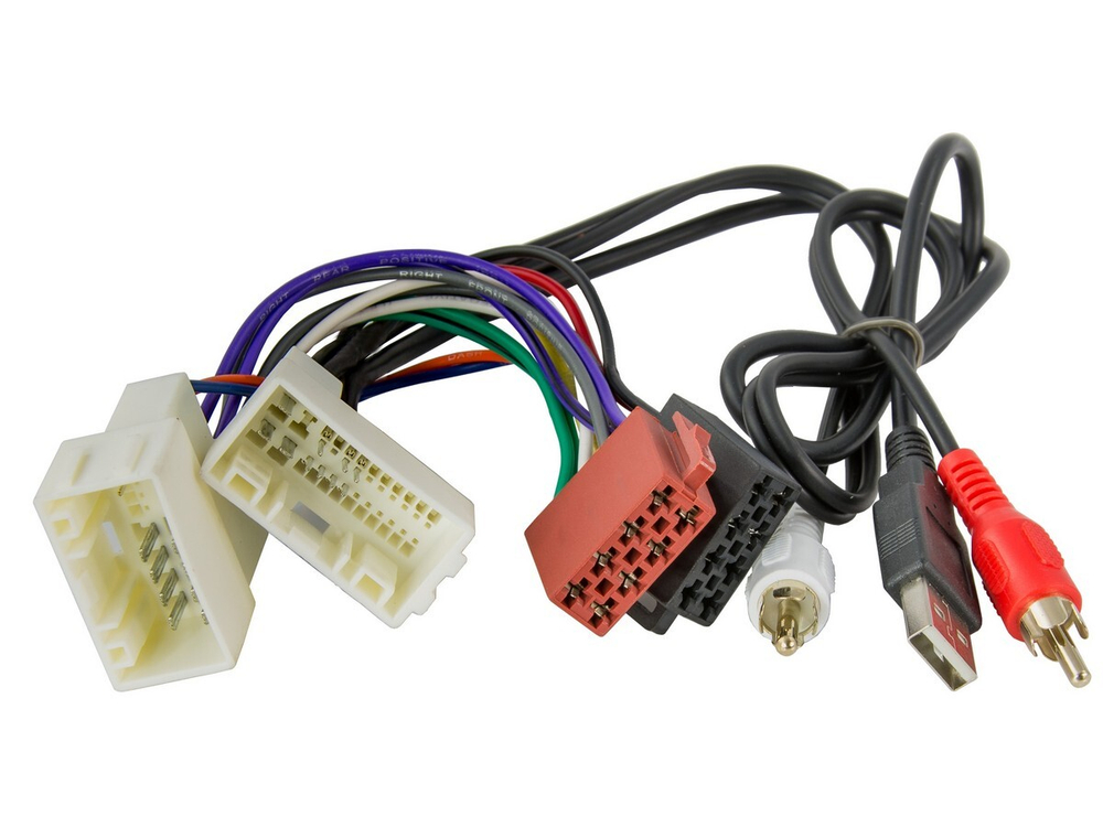 ISO - коннектор для Hyundai IX35+RCA (Aura AWH-HY05)