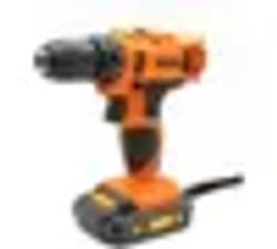 Дрель, 18 В, 10 мм, 1500 об/мин, патрон - быстрозажимной, разноцветный, надежный