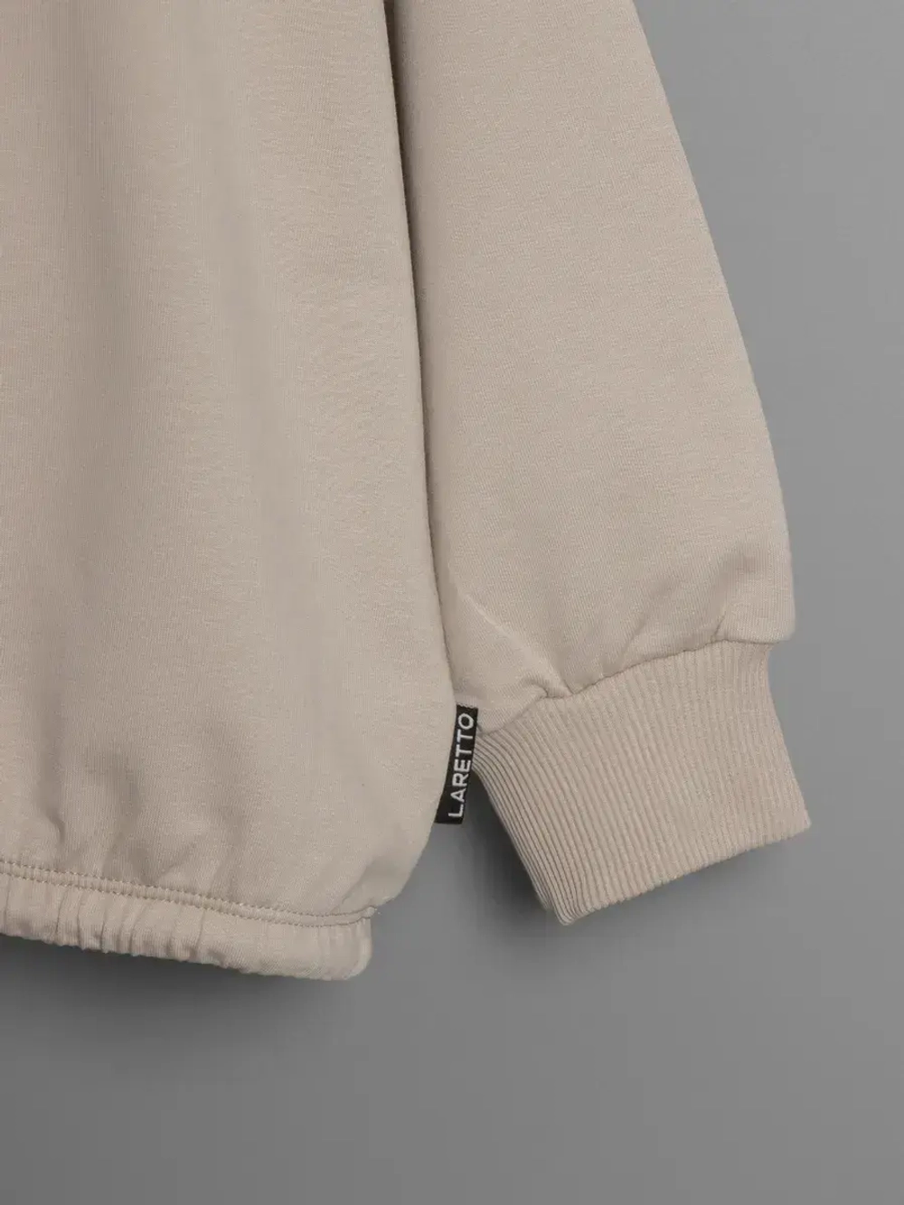 Свитшот для девочки осенний с завязками