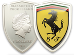 5 долларов. Ferrari 2013 (Феррари 2013). Острова Кука