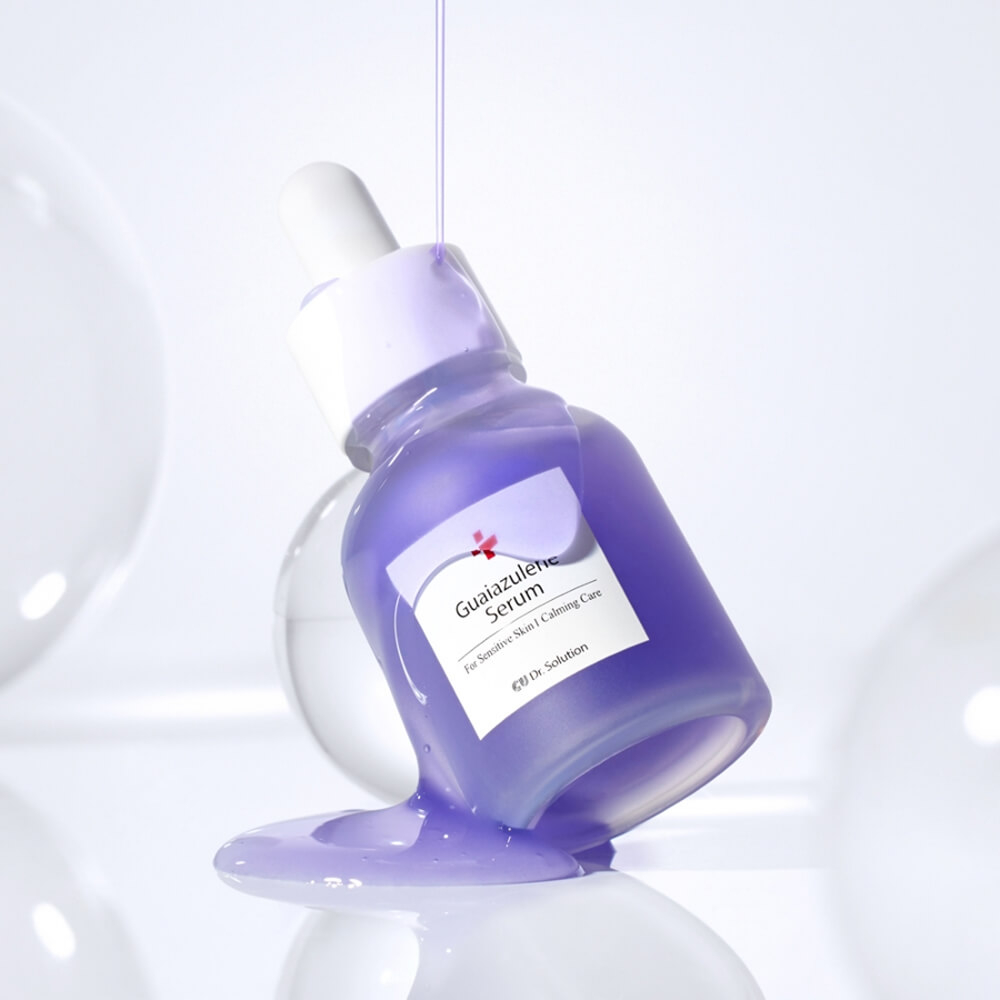 CUSKIN Dr. Solution Guaiazulene Serum успокаивающая сыворотка с гвайазуленом