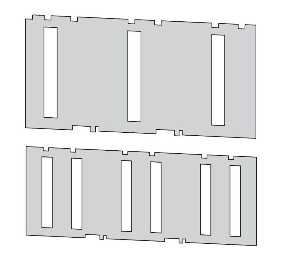 Комплект шторок изолирующих YON AD S2