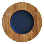 Зеркало настенное Пиафорте 81х81 из массива дикого дуба