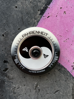 Колесо Fahrenheit Инь-Ян 110*24 mm Hollow core, черный/белый