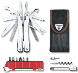 Мультитул Victorinox SwissTool Spirit X (3.0236.N) 105мм 36функц. серебристый подар.коробка