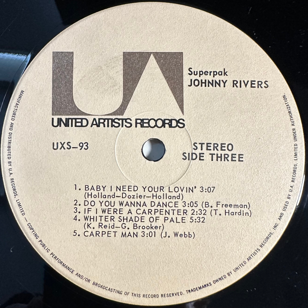 Johnny Rivers - Superpak 2LP (США 1972г.)