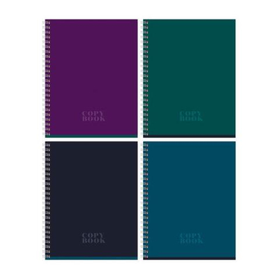 Тетрадь А5 80л. клет. "Monocolor. Dark" (BG)