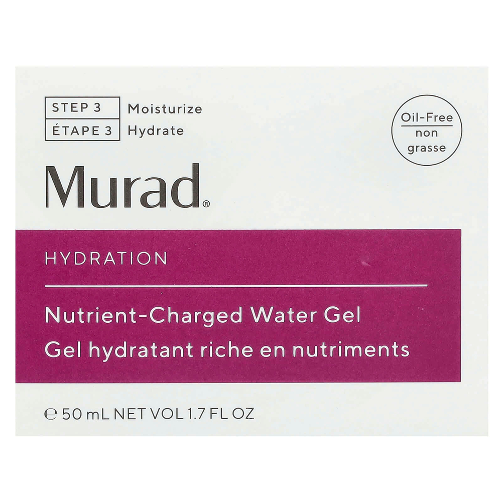 Murad, Hydration, водный гель, заряженный питательными веществами, 50 мл (1,7 жидк. унц.)