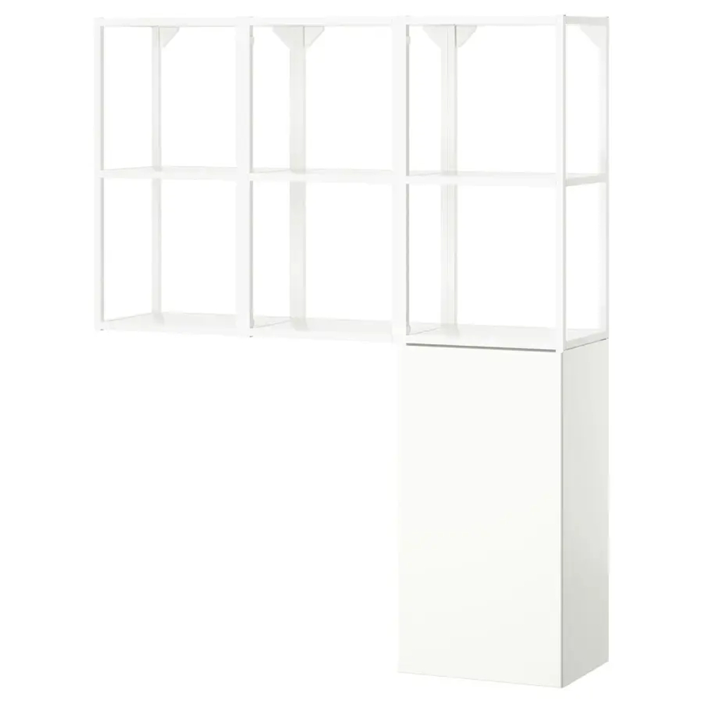 Книжный шкаф -  ENHET IKEA/ ЭНХЕТ ИКЕА, 150х120 см, белый