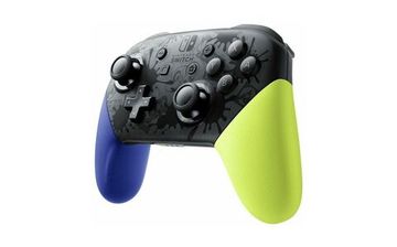 Геймпад/джойстик беспроводной Nintendo Switch Pro Controller, Splatoon 3 Edition (Сине-зеленый)