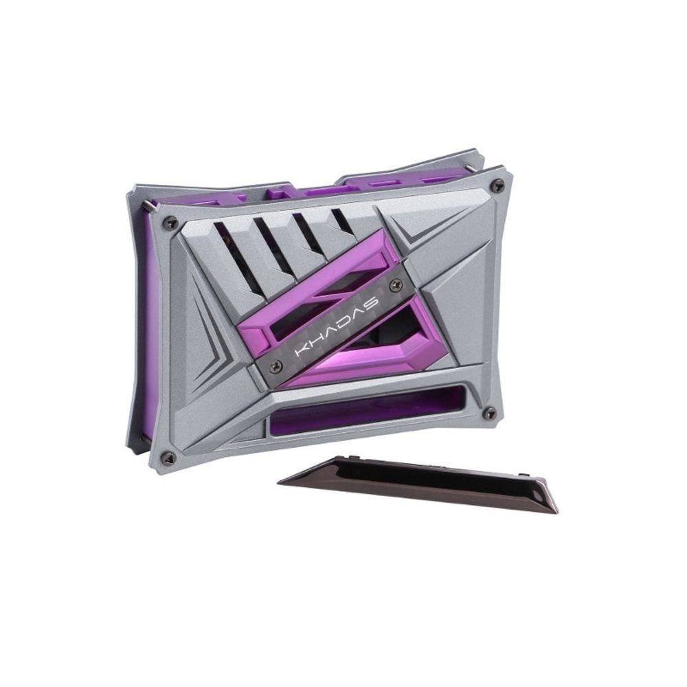 Корпус Khadas DIY Case Purple, with heavy metal plate, KCS-P-001