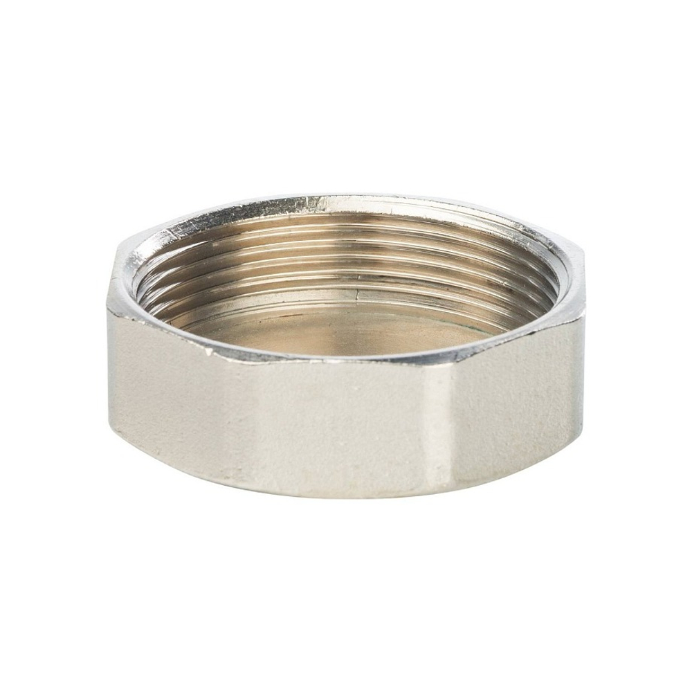 Заглушка с внутренней резьбой STOUT SFT 0027 - 2" (для стальных труб, латунь никелированная)