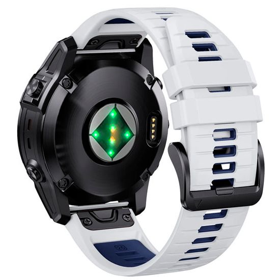 Ремешок силиконовый QuickFit 22 мм. для Garmin Fenix 7 PRO/7/6/5/5 plus, Quatix 5, MARQ, Forerunner 935 / 945, instinct, instinct 2 быстросъемный ( стиль Fenix 7 Pro )