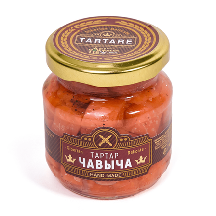 Тартар из атлантического лосося(чавычи) 110 г ТЦ