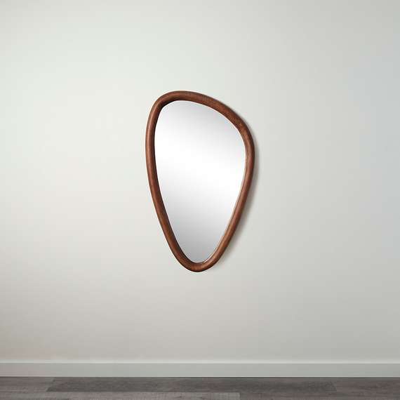 Зеркало настенное torhill, 42х70 см, коричневое