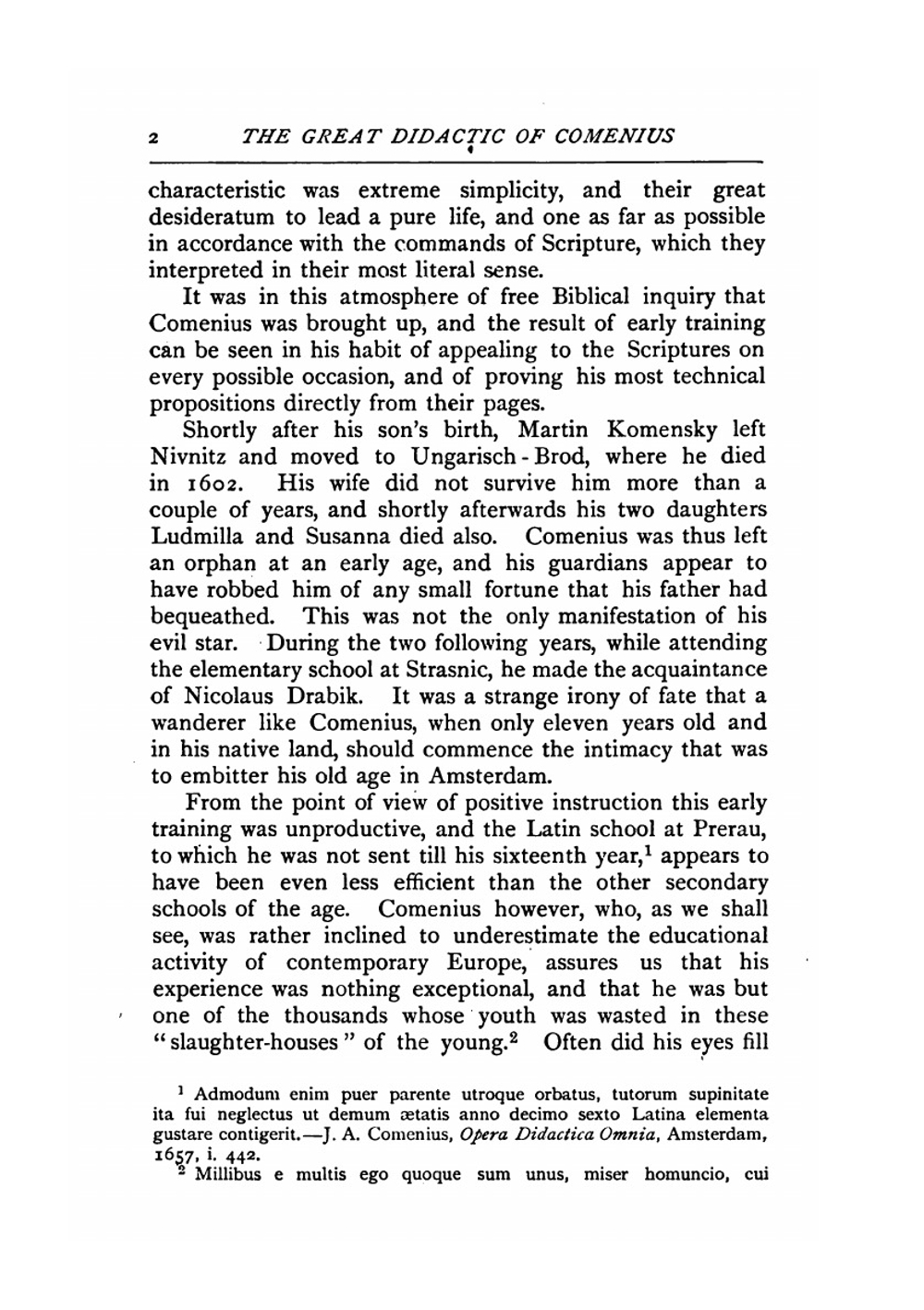 The Great Didactic | J. Amos Comenius