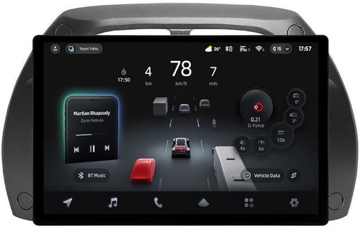 Магнитола для Toyota RAV4 2 2000-2003 - Teyes CC4-PRO монитор 13" 2K QLED на Android 13, Snapdragon 778G, 8+128, AI, CarPlay, DSP, 4G SIM-слот