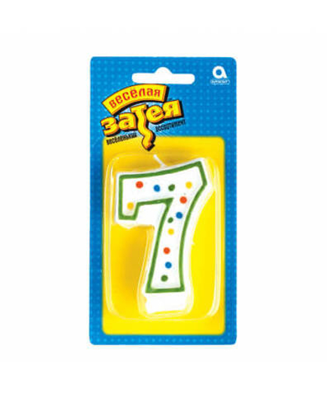 Свеча для торта цифра 7
