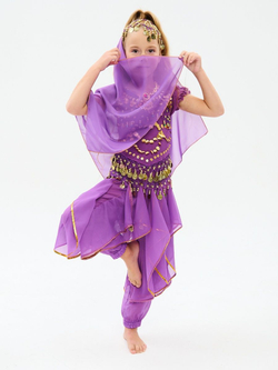 Костюм для восточных танцев Шахерезады 4 предмета Новый год