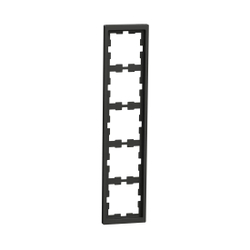 Рамка MERTEN MTN4050-6534 D-Life 5 постовая антрацит