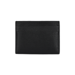 Balenciaga Cash Grained Calfskin Card Holder Men"s Black