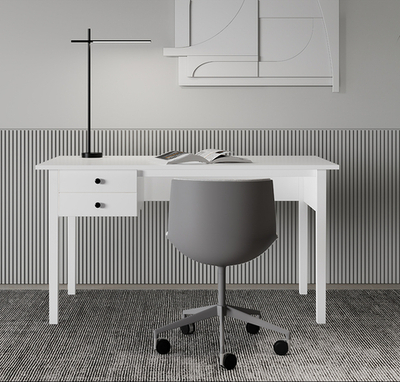 Письменный стол ВУХТЫМ (АРКЕЛЬСТОРП), 140x70, белый