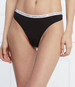 стринги 3 пары Tommy Hilfiger - черный(UW0UW02829)