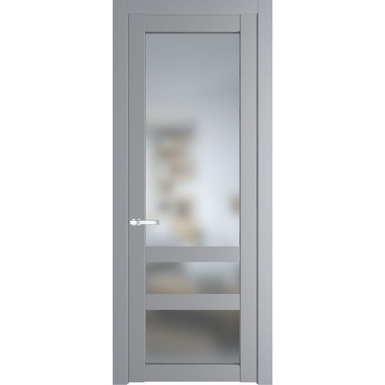 Межкомнатная дверь эмаль Profil Doors 2.5.2PD смоки остеклённая