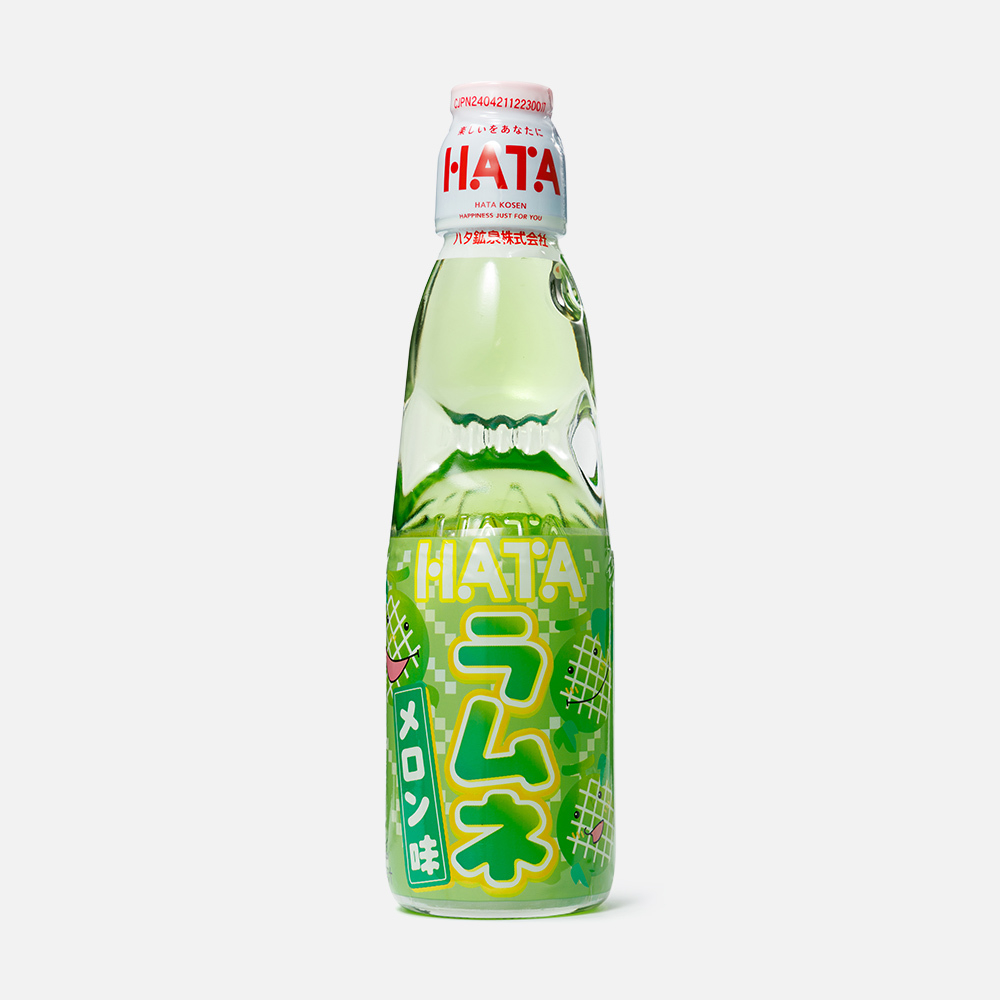 Напиток Hata Ramune газированный, со вкусом дыни, 200 мл