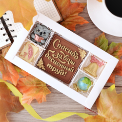 Набор "Спасибо за труд" с совой