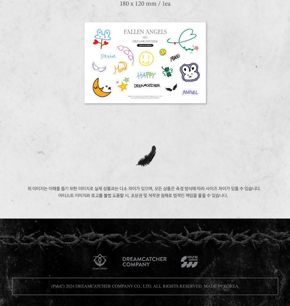 публикация DREAMCATCHER - FALLEN ANGELS OFFICIAL PHOTOBOOK