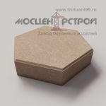 Тротуарная плитка Шестигранник 220х250х70