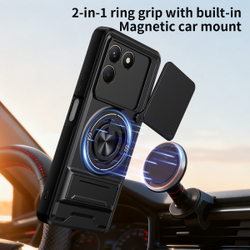 Противоударный чехол Эклипс для Tecno Pova 7 4G /Текно Пова 7 4Джи
