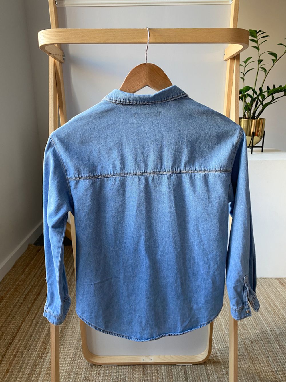 Джинсовая рубашка Zara, 140