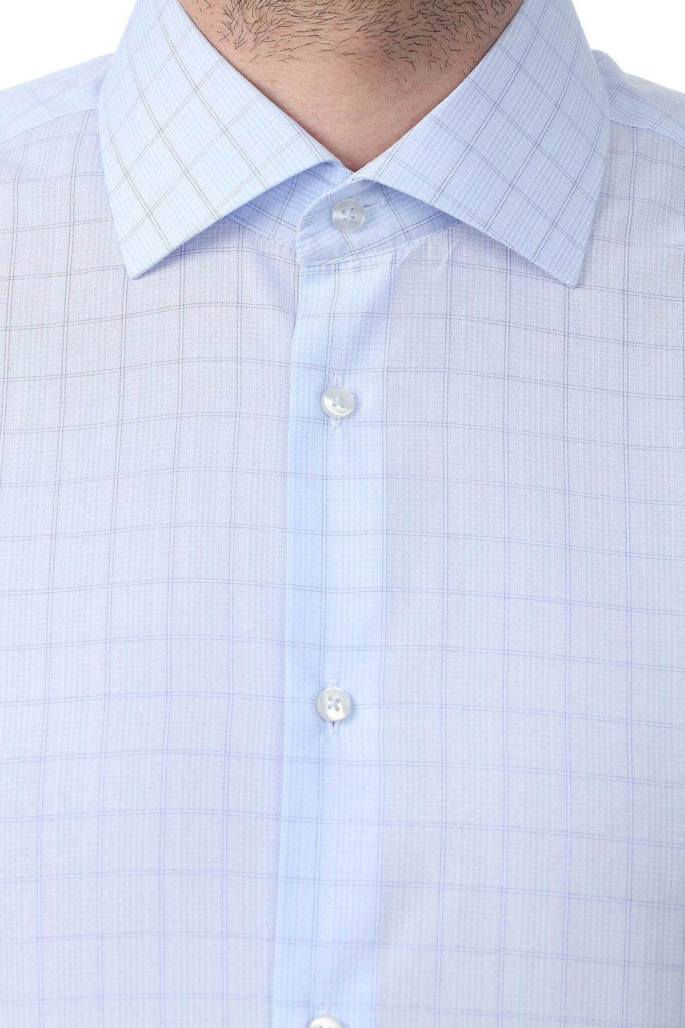 Сорочка мужская VESTER 515141 09 БОЛЬШИЕ РАЗМЕРЫ цвет голубой