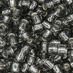 Японский бисер TOHO Round 6/0 (№29), с внутренним серебрением, прозрачный
