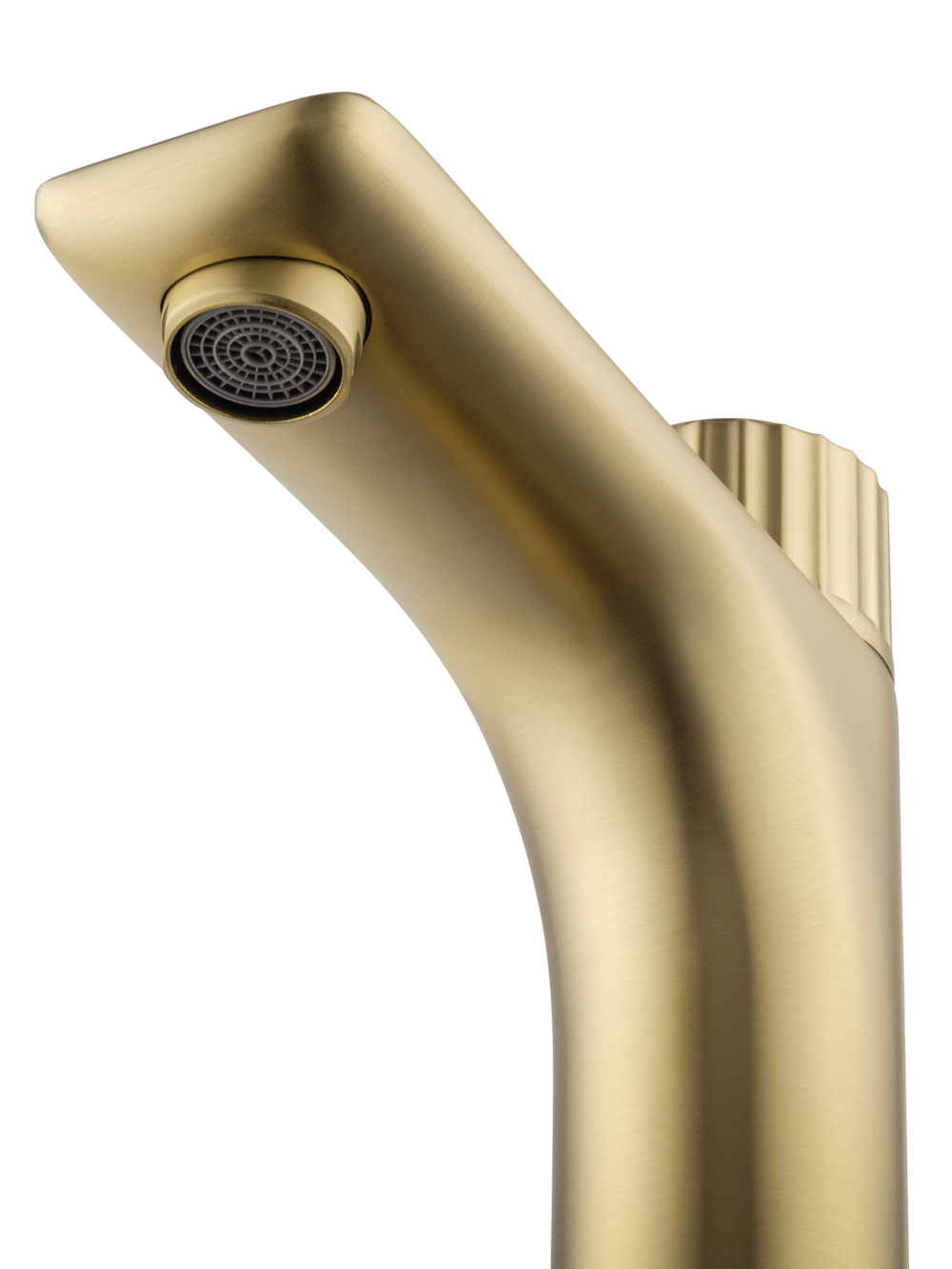 Смеситель для раковины WONZON & WOGHAND CLICK, Брашированное золото (WW-A40412-BG)