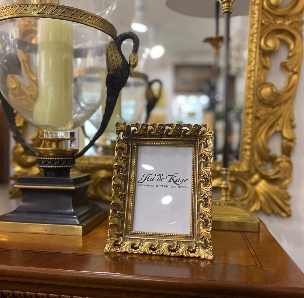 Рамка для фото 10х15 см Завитки S