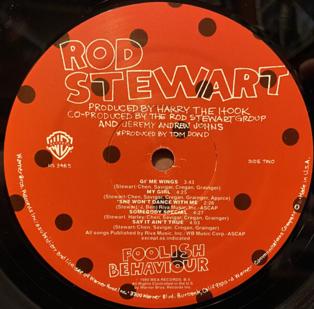 Rod Stewart / Foolish Behaviour (LP)