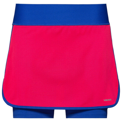 Юбка для девочки теннисная Head Smash Skort G - magenta/royal blue