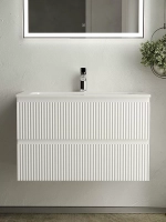 Тумба с раковиной Sancos SNOB R SNR80W 80 Bianco