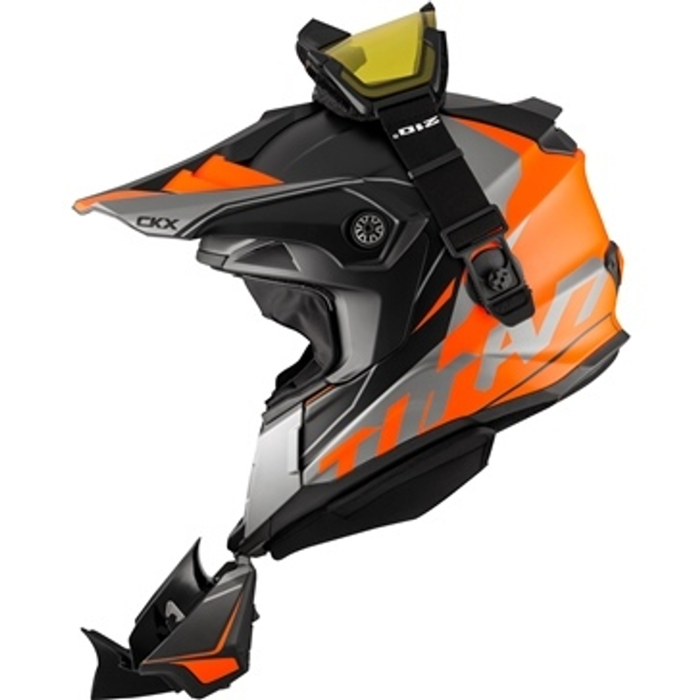 Шлем бэккантри CKX TITAN CLIFF 210, с очками