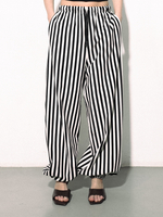 Брюки оверсайз аладины в полоску