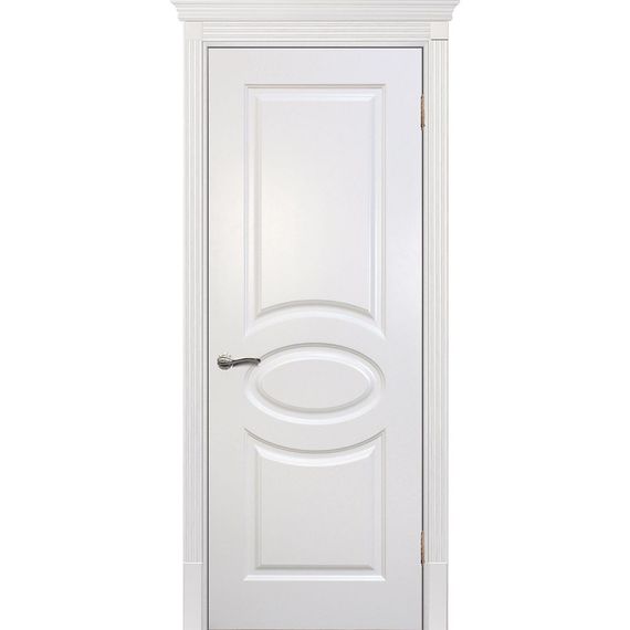 Фото межкомнатной двери эмаль Текона Смальта 12 белая RAL 9003 глухая