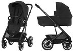 Коляска Cybex Talos S Lux BLK complete Cloud G Lava Grey 3 в 1 Moon Black с дождевиками